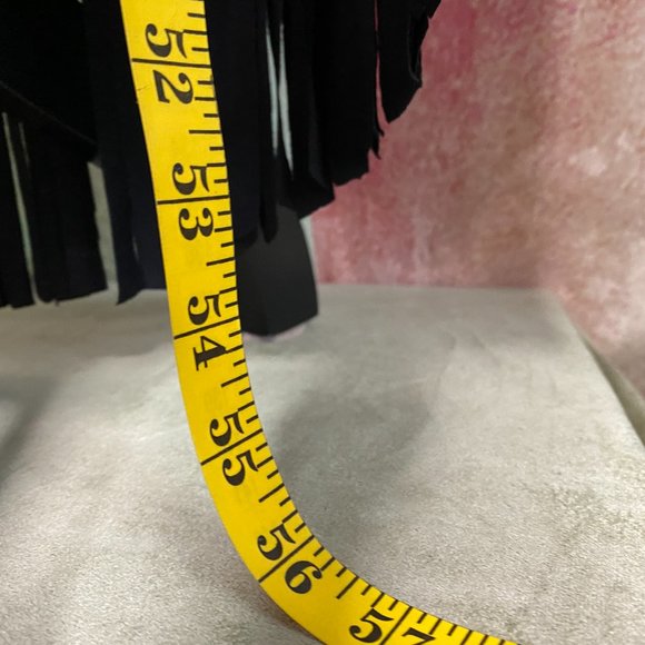 📌 Rare Find, Asymmetrical Dress with Wide Fringes - Picture 7 of 16